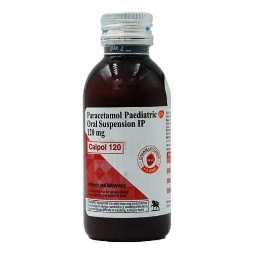CALPOL 120MG SYRUP 60ML