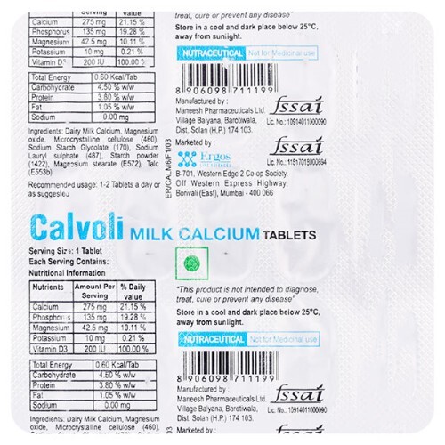 CALVOLI TABLET