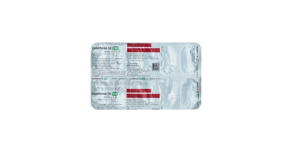 CANDIFORCE SB 130MG CAPSULES