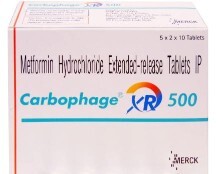 CARBOPHAGE XR 500MG TABLET