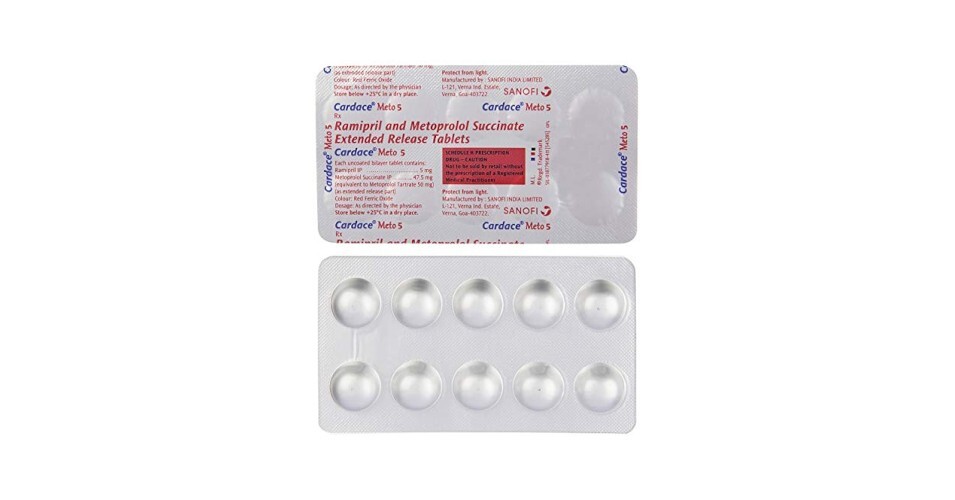 CARDACE METO 5MG TABLET