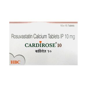 CARDIROSE 10MG TABLET