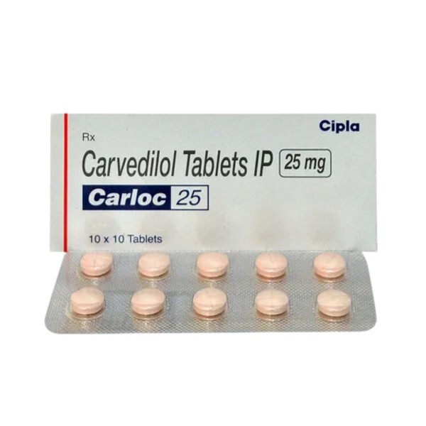 CARLOC 25MG TAB