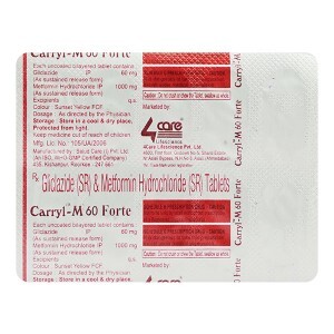 CARRYL M 60 FORTE TABLET