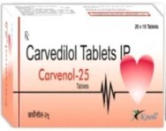 CARVENOL 25MG TABLET