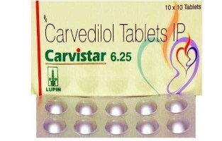 CARVISTAR 6.25MG TAB