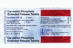 CARVISTAR CR 20MG TABLET