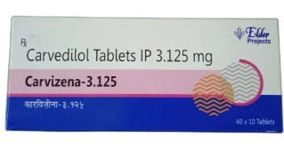 CARVIZENA 3.125MG TABLET