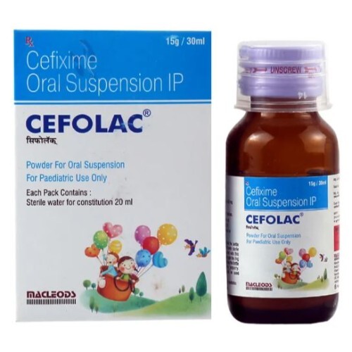 CEFOLAC 50MG 30ML SUSPENSION