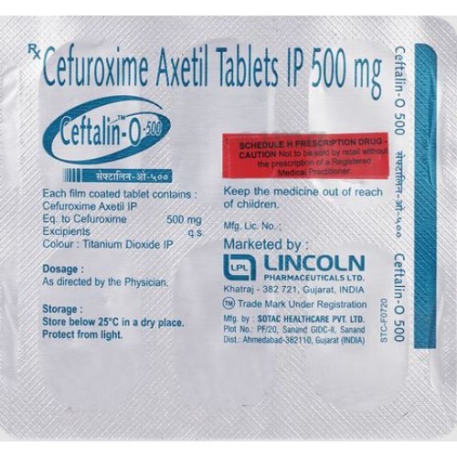 CEFTALIN O 500MG TABLET