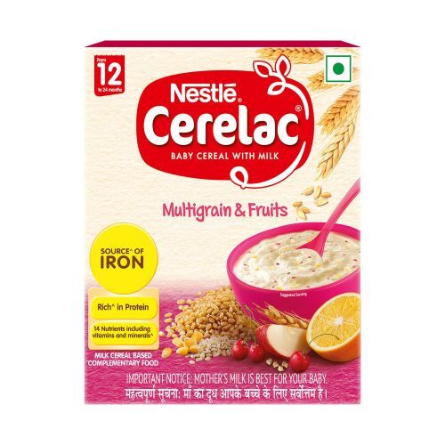 CERELAC MULTIGRAIN&FRUITS 400GM 12