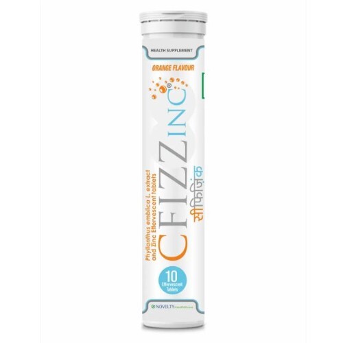 CFIZZINC EFFERVESCENT TABLET 10S