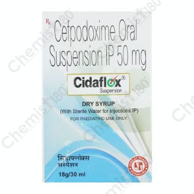 CIDAFLOX 100MG SUSPENSION 30ML