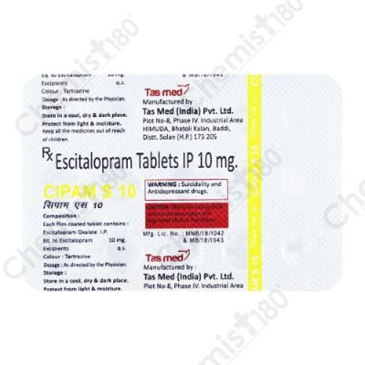CIPAM S 10MG TAB