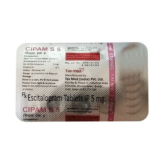 CIPAM S 5MG TABLET