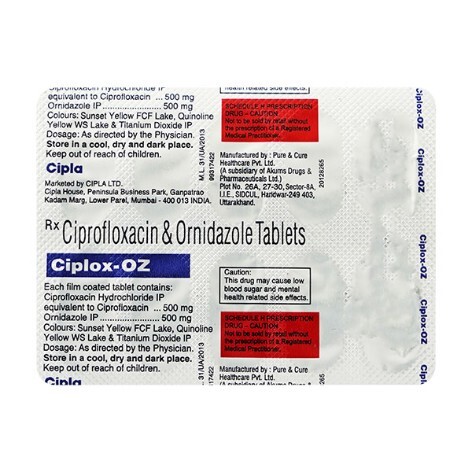 CIPLOX OZ TABLET