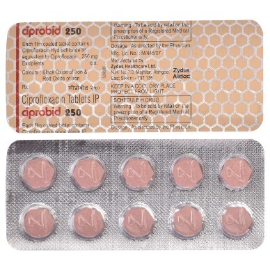 CIPROBID 250MG TABLET