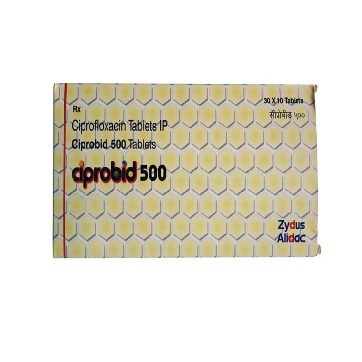 CIPROBID 500MG TAB