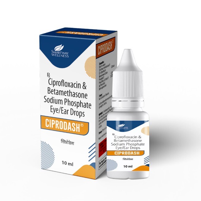 CIPRODASH EYE/EAR DROPS