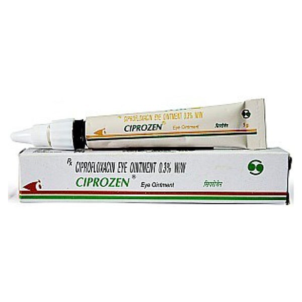 CIPROZEN D EYE 5GM OINT