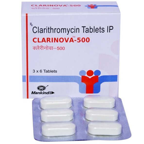 CLARINOVA 500MG TABLET