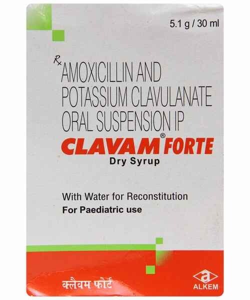 CLAVAM FORTE DRY SYRUP 30ML