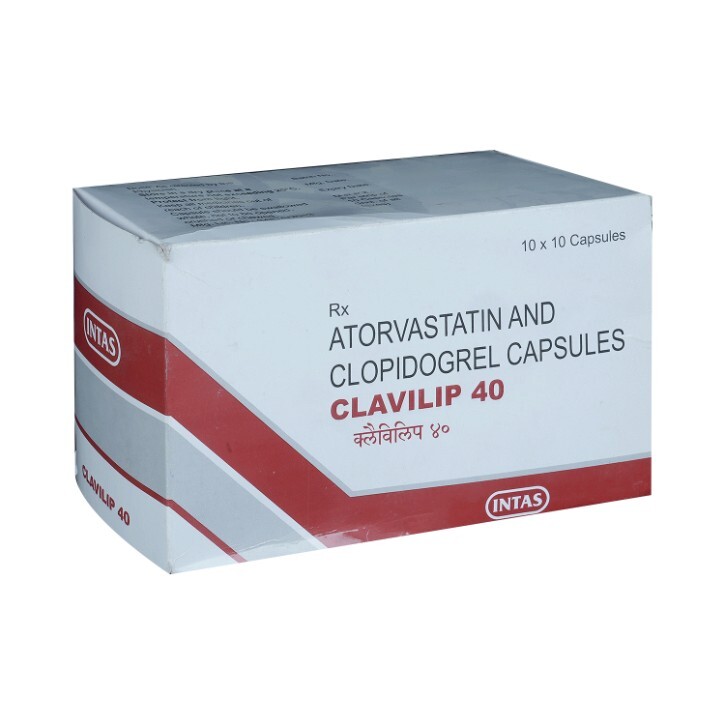 CLAVILIP 40MG CAPSULES