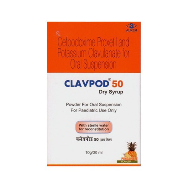 CLAVPOD 50 DRY SYRUP 30ML