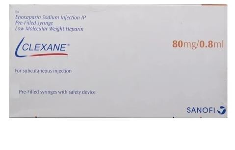 CLEXANE 80MG INJECTION 0.8ML