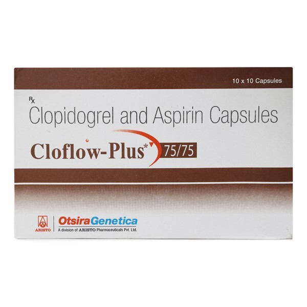 CLOFLOW PLUS 75MG /75MG TAB