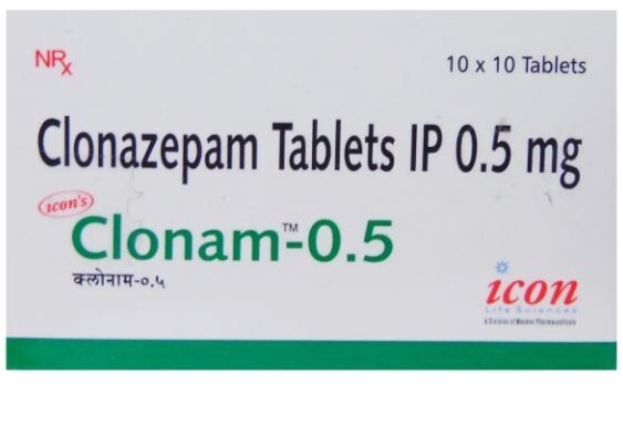 CLONAM 0.5MG TABLET