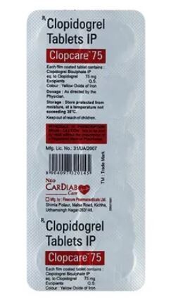 CLOPCARE 75MG TABLET