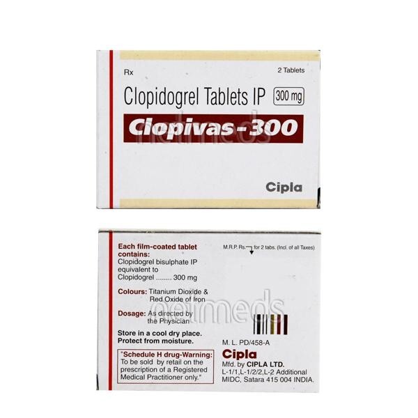 CLOPIVAS 300MG TABLET
