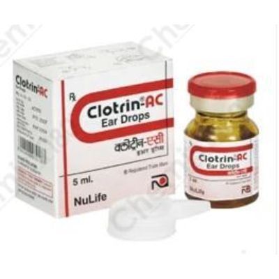 CLOTRIN AC EAR DROPS 5ML