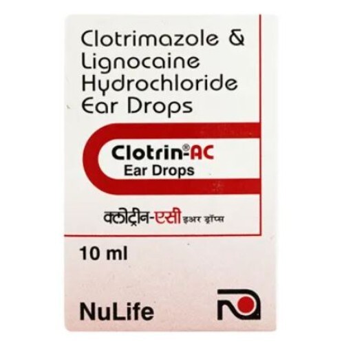 CLOTRIN AC EAR DROPS 10ML