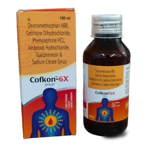 COFKON 6X SYRUP 100ML