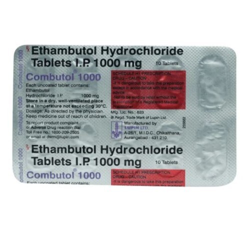 COMBUTOL 1000MG TABLET