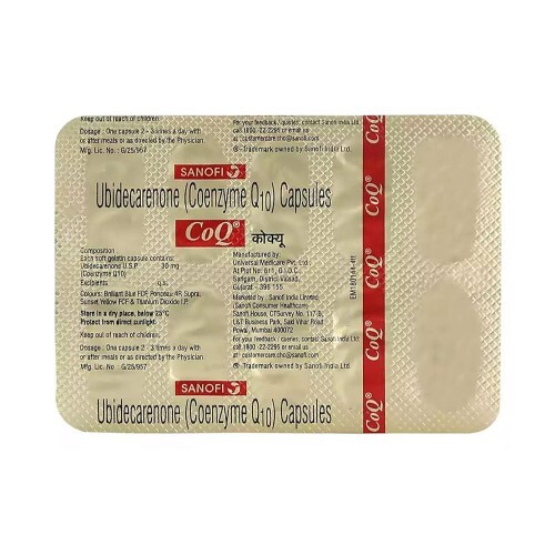 COQ 30MG CAPSULE