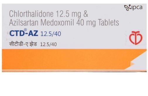 CTD AZ 12.5MG/40MG TABLET