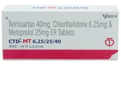 CTD MT 6.25MG/25MG/40MG TABLET