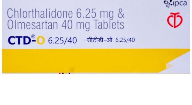 CTD O 6.25MG/40MG TABLET