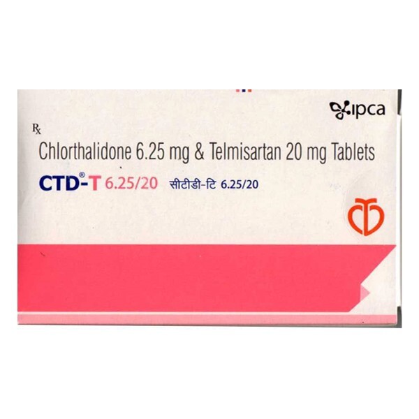 CTD T 6.25MG/20MG TABLET