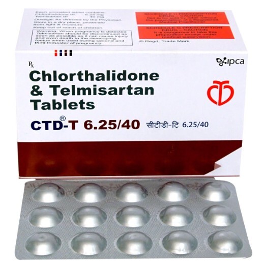 CTD T 6.25MG/40MG TABLET