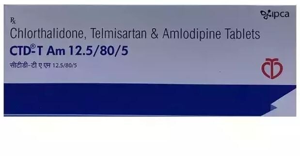 CTD T AM 12.5MG/80MG/5MG TABLET