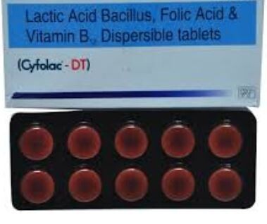 CYFOLAC DT TABLET