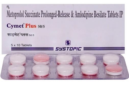 CYMET PLUS 50MG/5MG TABLET