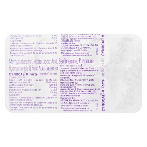 CYNOCAL M FORTE CAPSULE