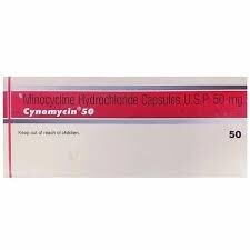 CYNOMYCIN 50 CAPSULES