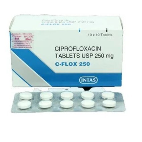 C FLOX 250MG TABLET