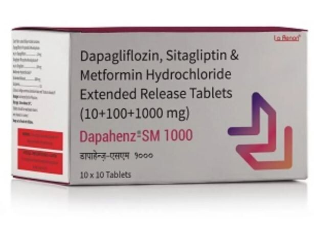 DAPAHENZ SM 1000 MG TABLET